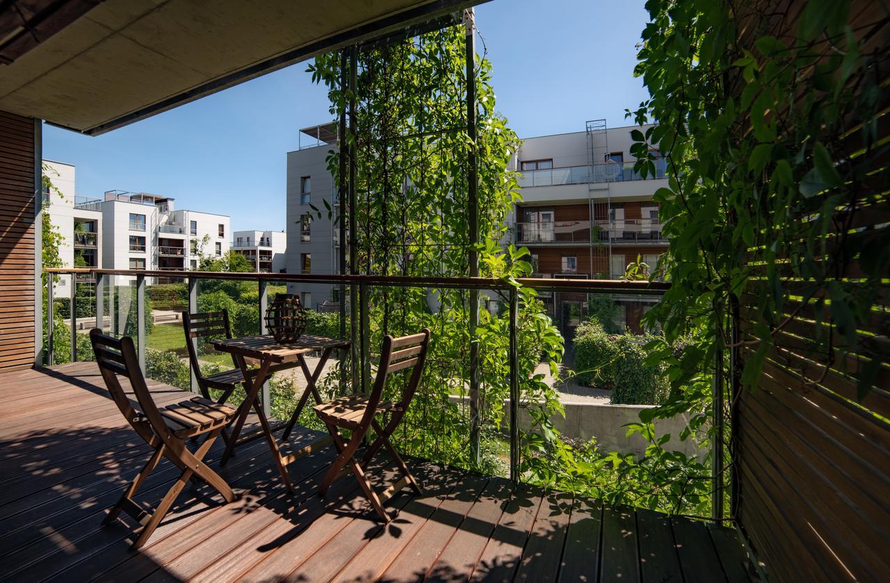 Apartament W Gdansku Brzeznie ,Blisko Plazy ,Darmowe Miejsce Parkingowe ,Taras Extérieur photo