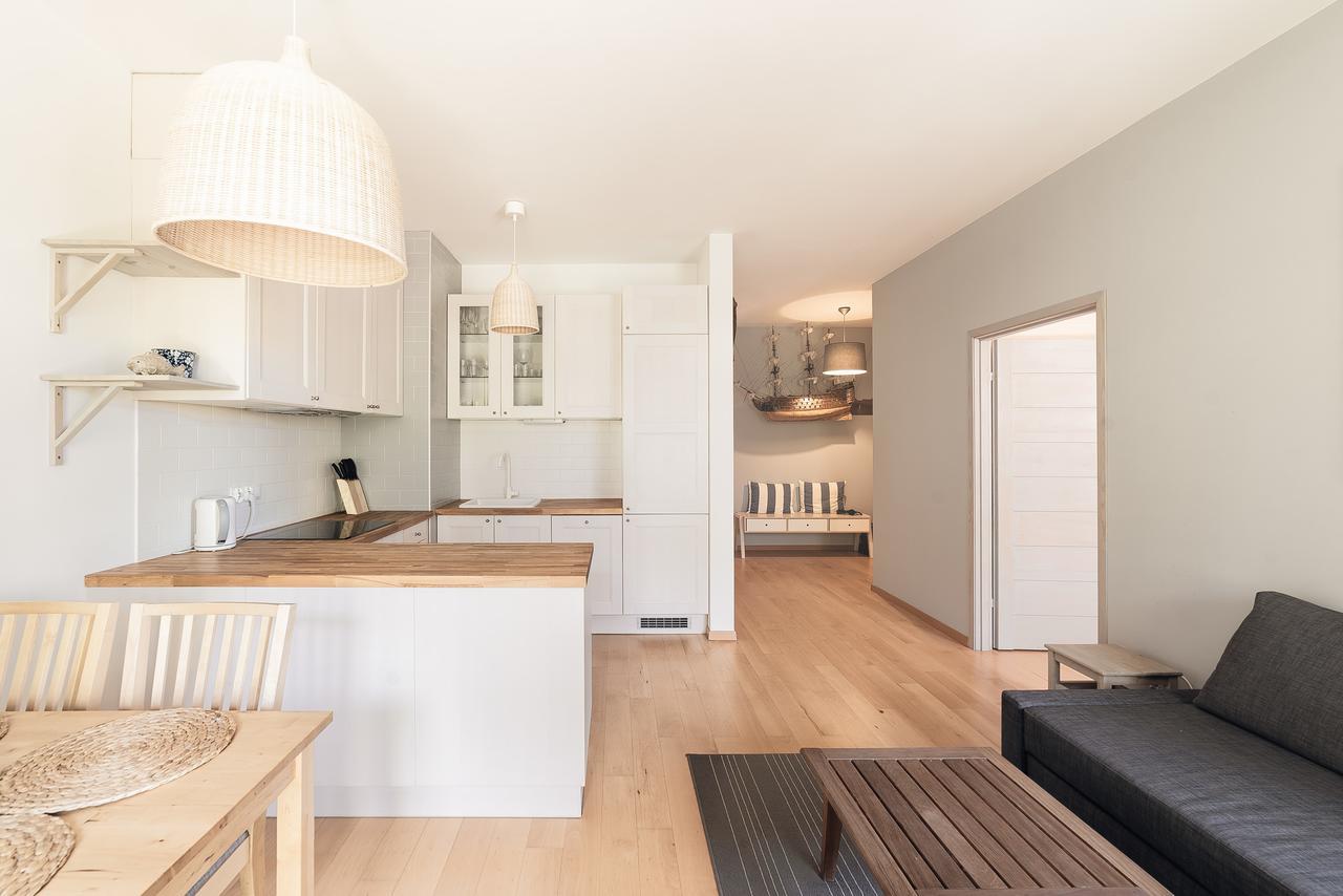 Apartament W Gdansku Brzeznie ,Blisko Plazy ,Darmowe Miejsce Parkingowe ,Taras Extérieur photo